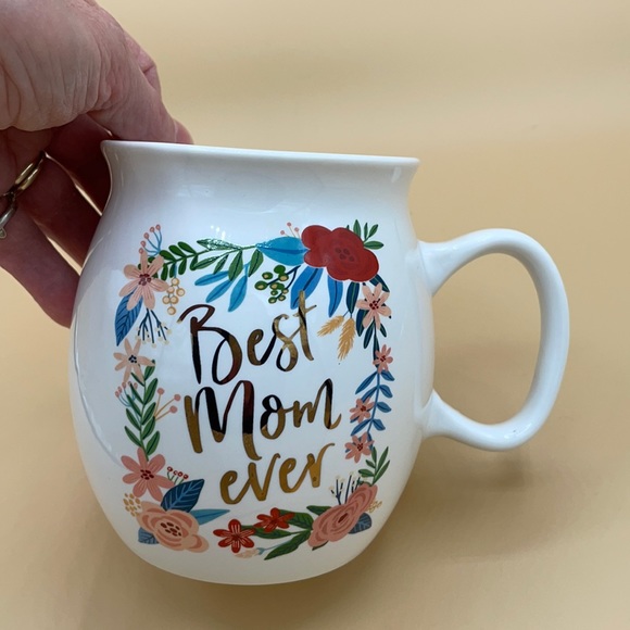 NWOT Austin & Ash Best Mom Ever Large Mug 🌺🌺🌺 - Picture 2 of 4